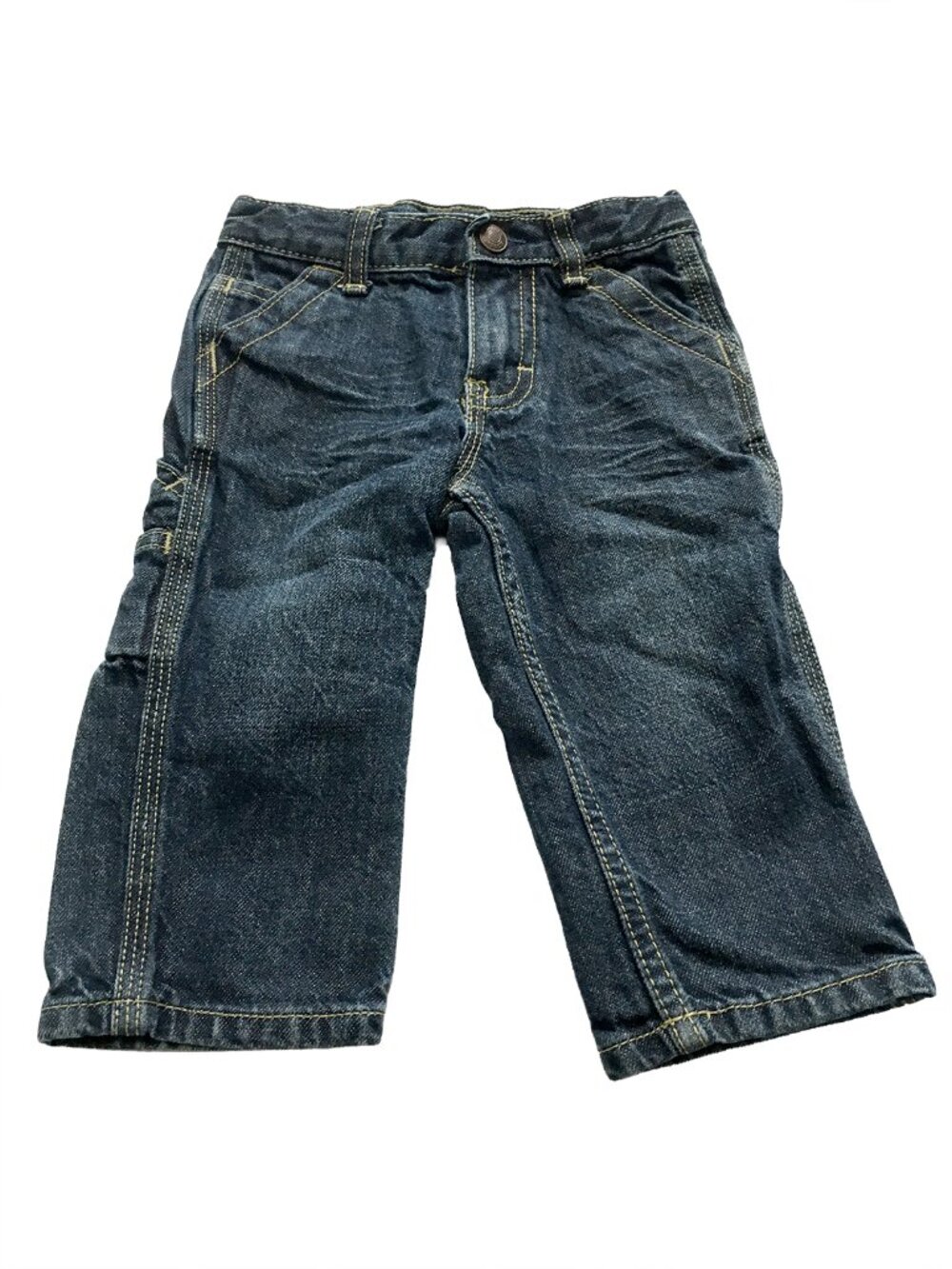 OshKosh Boy's Denim Carpenter Pants Size 12 Months
